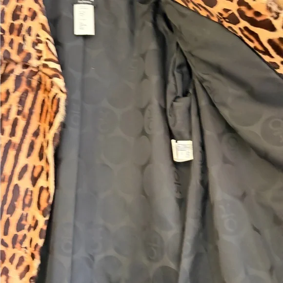 BYTE by TESO leopard coat jacket blazer - Picture 5 of 6